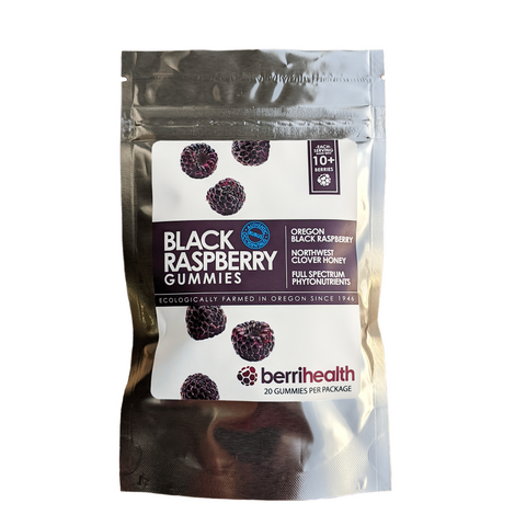 Black Raspberry Gummies - 20 Count